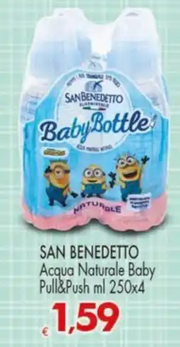 Despar SAN BENEDETTO Acqua Naturale Baby offerta