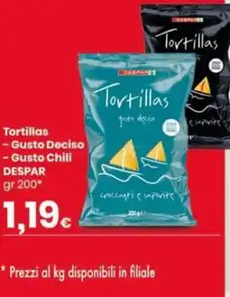 Despar Tortillas DESPAR offerta