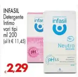 Despar Infasil detergente intimo offerta