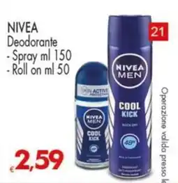 Despar NIVEA Deodorante offerta