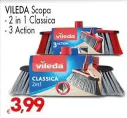 Despar VILEDA Scopa 2 in 1 Classica 3 Action offerta