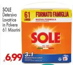 Despar Sole Detersivo Lavatrice in Polvere offerta