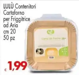 Despar LULÙ Contenitori Cartaforno per Friggitrice ad Aria offerta