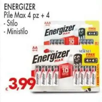 Despar Energizer Pile Max offerta