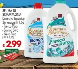 Despar Spuma di Sciampagna Detersivo Lavatrice offerta