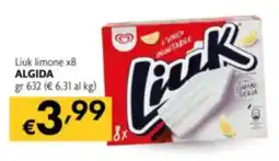 Maxi Supermercati Liuk limone algida offerta