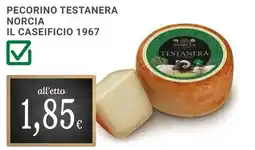 Doro Supermercati Pecorino Testanera Norcia offerta