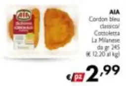 Maxi Supermercati AIA Cordon bleu classico offerta