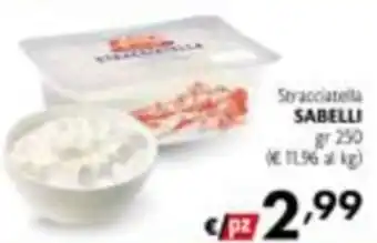 Maxi Supermercati Stracciatella SABELLI offerta
