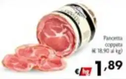 Maxi Supermercati Pancetta coppata offerta