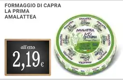 Doro Supermercati Formaggio di capra La Prima Amalattea offerta