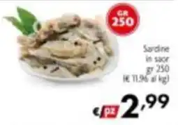 Maxi Supermercati Sardine in saor offerta