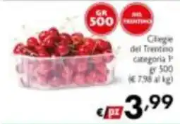 Maxi Supermercati Ciliegie del Trentino offerta