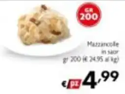 Maxi Supermercati Mazzancolle in saor offerta