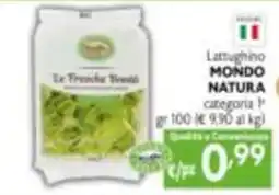 Maxi Supermercati Lattughino MONDO NATURA offerta