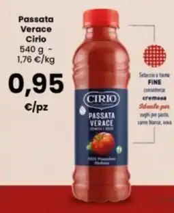 Interspar Passata Verace Cirio offerta