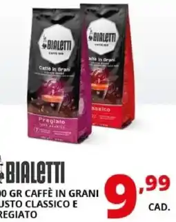 Comet BIALETTI Caffè in Grani Gusto Classico e Pregiato offerta