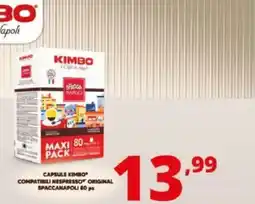 Comet Capsule Kimbo Spaccanapoli offerta