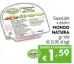Maxi Supermercati Guanciale a dadini MONDO NATURA offerta