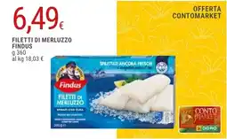 Doro Supermercati Filetti di merluzzo Findus offerta