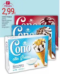 Doro Supermercati Cono Primia alla Panna offerta