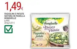 Doro Supermercati Bonduelle Natura in Padella Fagiolini e patate offerta