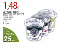 Doro Supermercati LO YOGURT COLATO CASEIFICIO VAL D'AVETO offerta