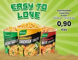 Interspar Asia Noodles assortito Knorr offerta