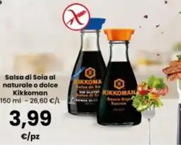 Interspar Salsa di Soia al naturale o dolce Kikkoman offerta