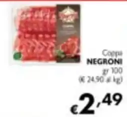 Maxi Supermercati Coppa NEGRONI offerta