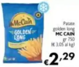 Maxi Supermercati Patate golden long MC CAIN offerta