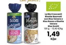 Interspar Le Bio Croccanti Risette Basmati con Riso Venere e Riso Rosso o Risette Venere offerta