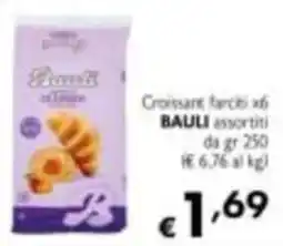 Maxi Supermercati Croissant farciti BAULI offerta