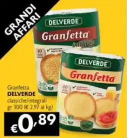 Maxi Supermercati Granfetta DELVERDE offerta