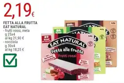 Doro Supermercati Eat Natural Fetta alla Frutta Frutti rossi offerta