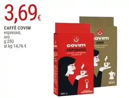 Doro Supermercati Caffè Covim espresso, oro offerta