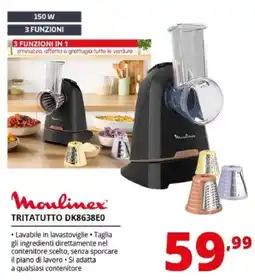 Comet Moulinex TRITATUTTO DK8638E0 offerta