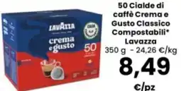 Interspar Lavazza Cialde di caffè Crema e Gusto Classico offerta