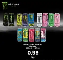 Interspar Energy drink assortito Monster offerta