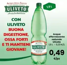 Interspar Acqua della salute Uliveto offerta