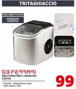 Comet G3 FERRARI MACCHINA PER IL GHIACCIO G20139 offerta