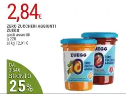 Doro Supermercati ZUEGG gusti assortiti offerta