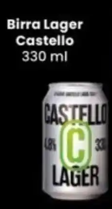 Interspar Birra Lager Castello offerta