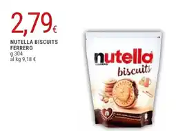 Doro Supermercati Nutella biscuits Ferrero offerta
