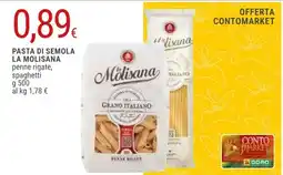 Doro Supermercati Pasta di semola la Molisana offerta