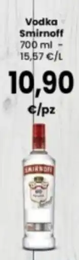 Interspar Vodka Smirnoff offerta