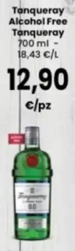 Interspar Tanqueray Alcohol Free offerta