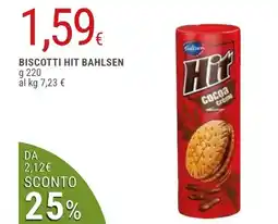 Doro Supermercati Biscotti Hit Bahlsen offerta