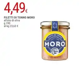 Doro Supermercati Filetti di tonno Moro offerta