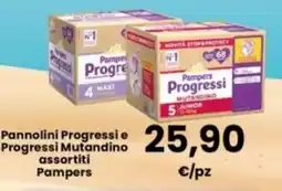 Interspar Pannolini Progressi e Progressi Mutandino assortiti Pampers offerta